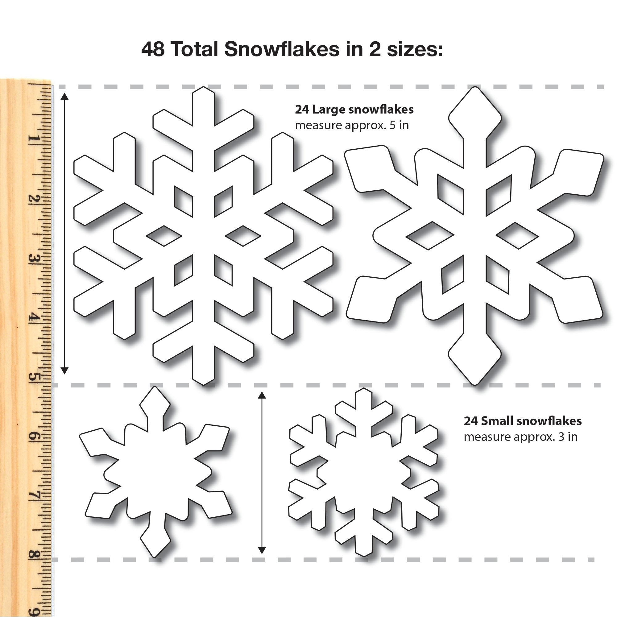 Winter Shape Cutouts