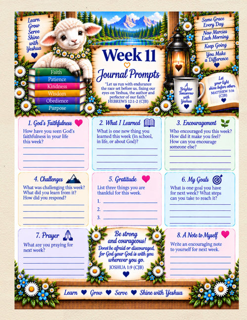 Digital Messianic Homeschool Planner