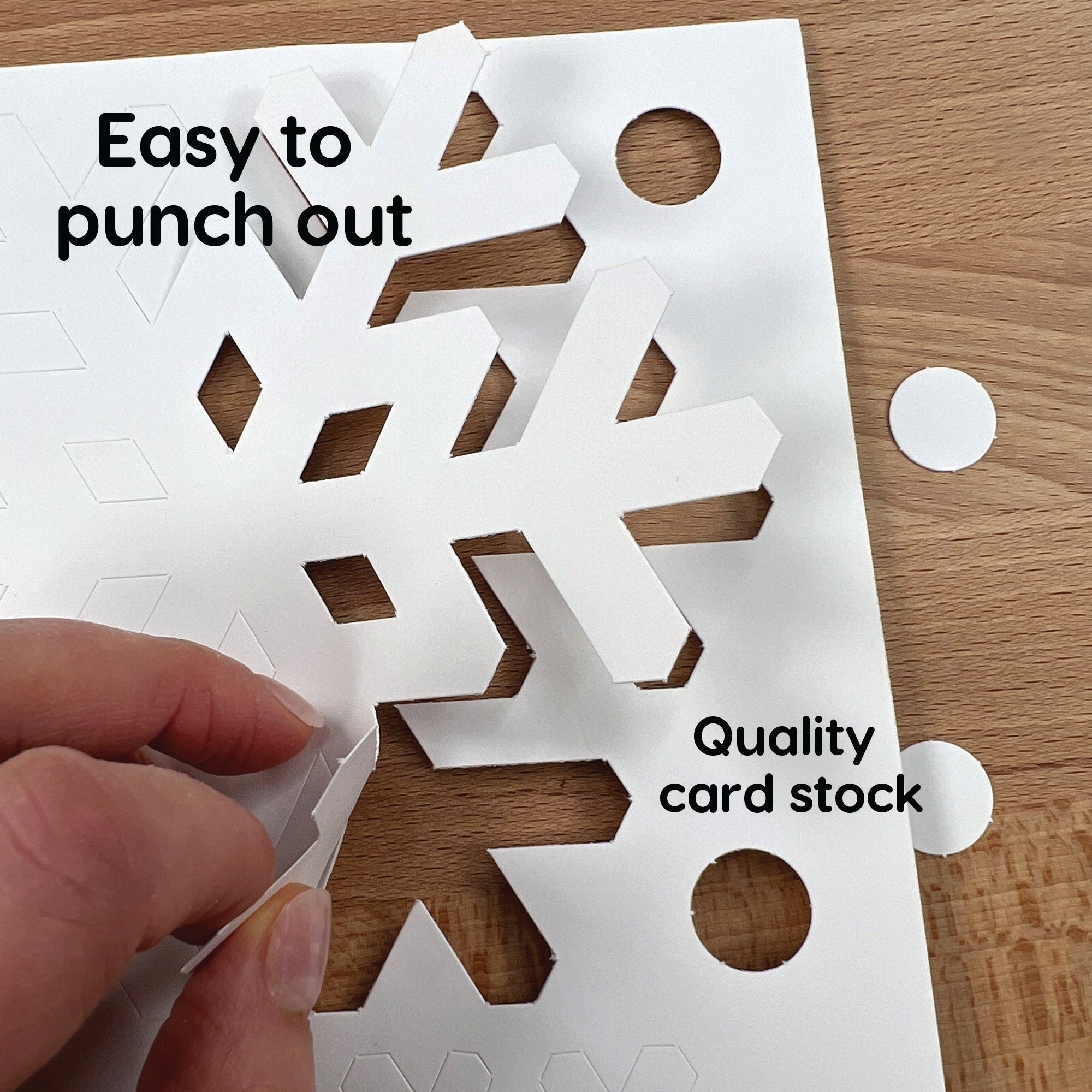 Winter Shape Cutouts