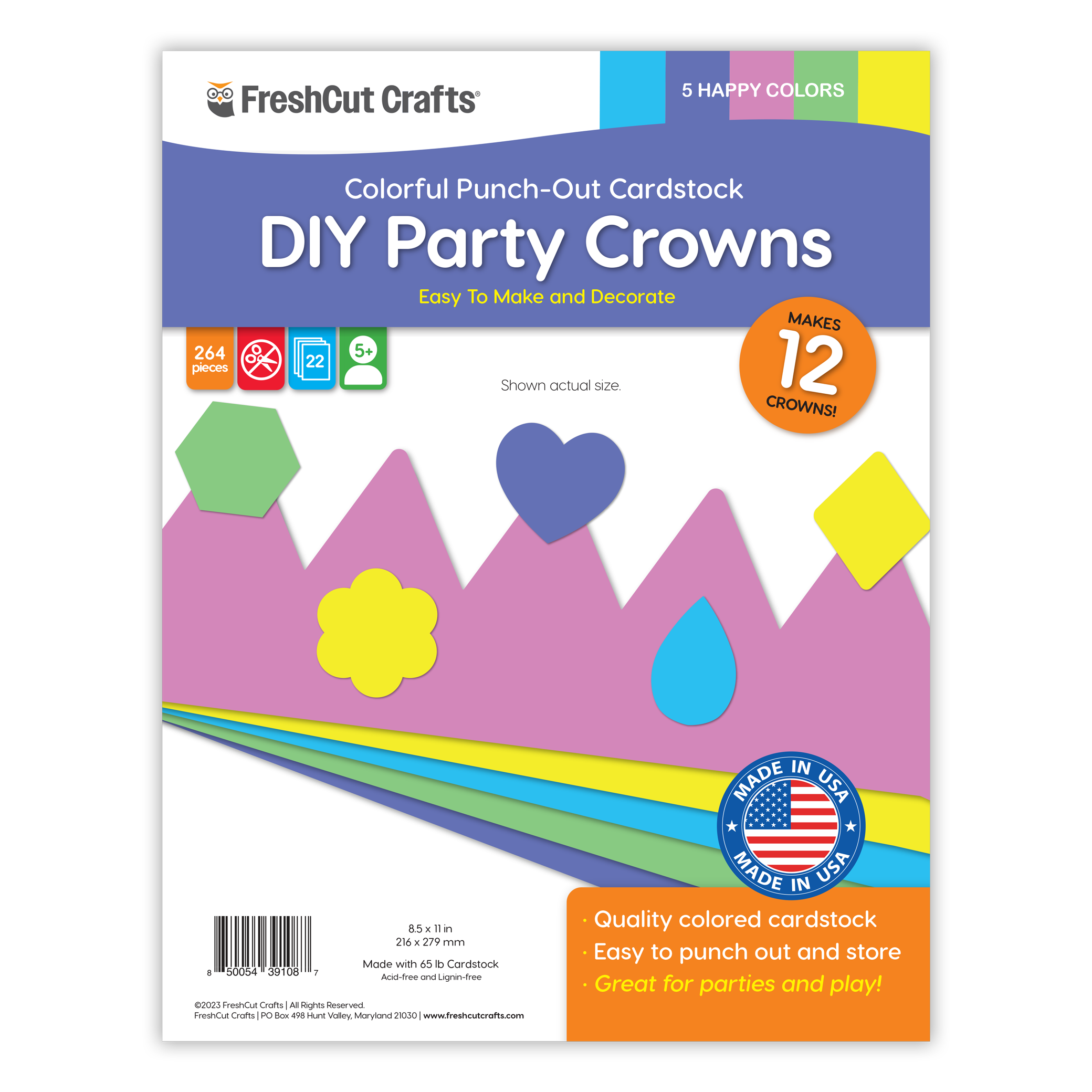 DIY Paper Crowns