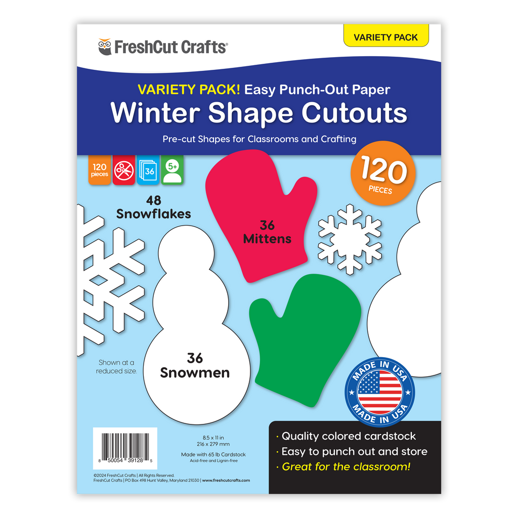 Winter Shape Cutouts