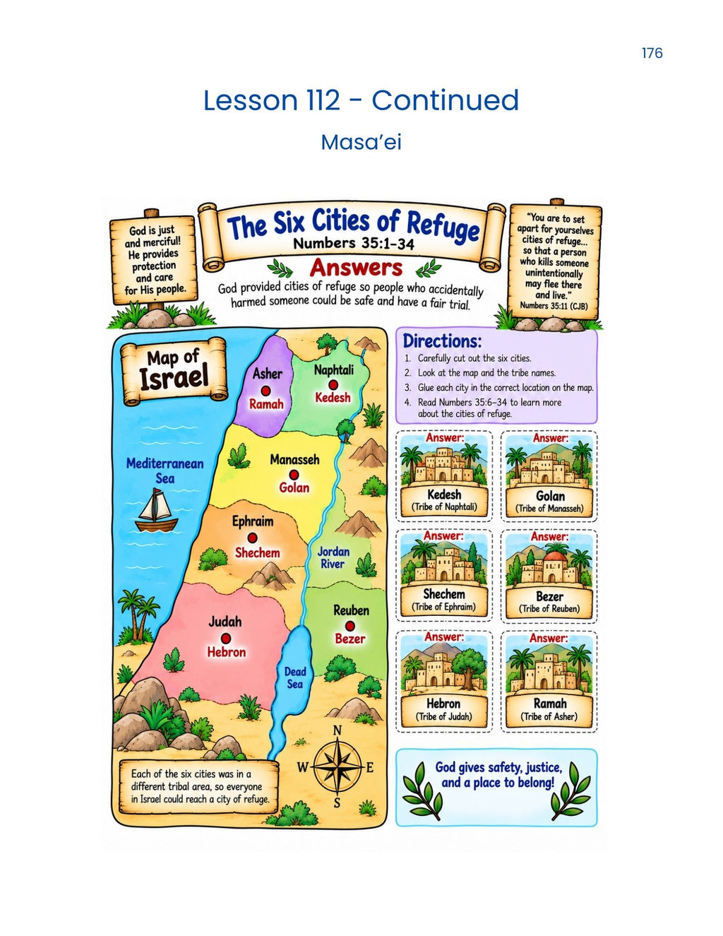 Digital Messianic Kindergarten Bible Curriculum Teacher's Book