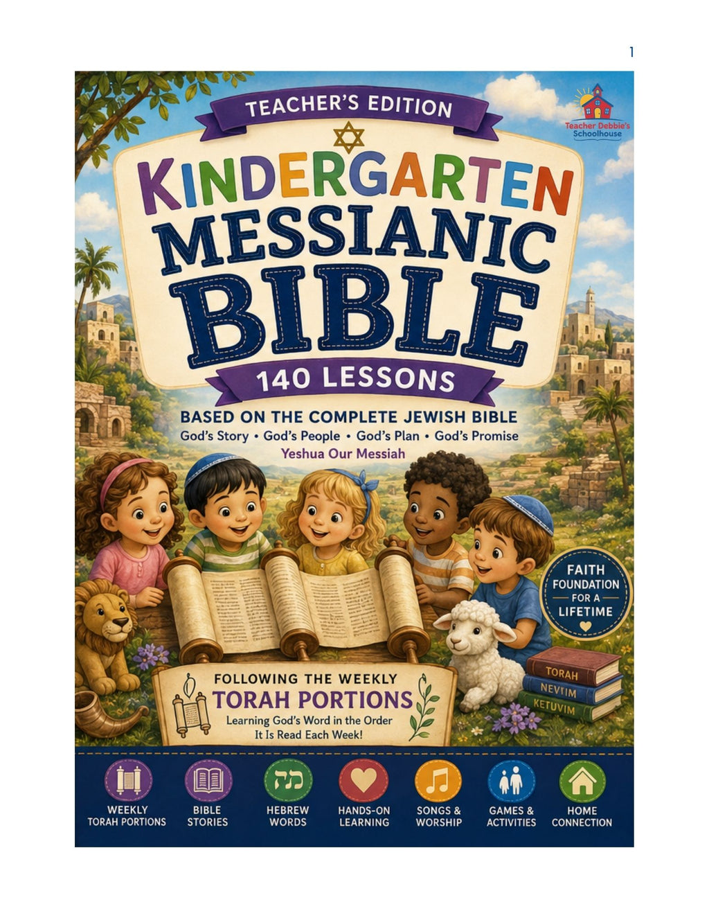 Messianic Kindergarten Bible Curriculum-Teacher's Edition