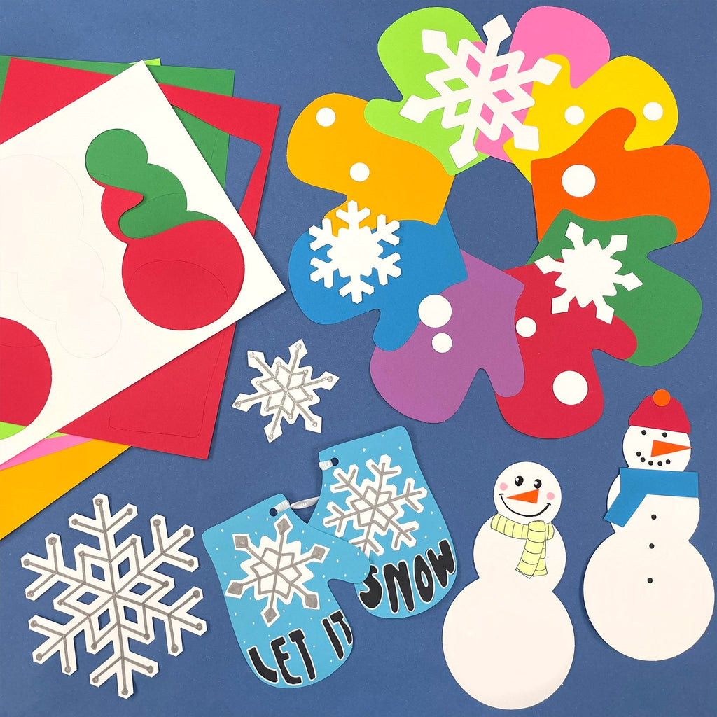 Winter Shape Cutouts